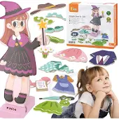 Vigatoys Viga Puzzle éducatif magnétique en bois