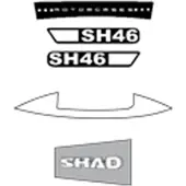 Shad SH46 Autocollants
