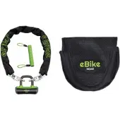 Onguard Antivol à chaîne Mastiff 8019E eBike, longueur 110cm, Ø14mm, noir