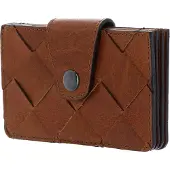 Saddler étui pour carte de crédit Kramfors Wallet Tan brun