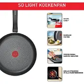 Tefal Poêle en aluminium So Light 24 cm
