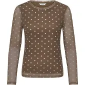 B.young T-shirt 'BYRunanna' marron / blanc