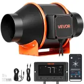 Vevor Ventilateur de Gaine à Flux Mixte 349 m³/h