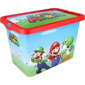 Sans marque Boîte de rangement Super Mario Store Box - 7 litres