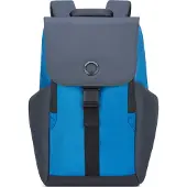 Delsey Sac à dos 'Securflap' bleu / bleu-gris