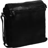 The Chesterfield Brand sac à épaule bandoulière sac à épaule Black Label Yossef Crossover Bag Black noir