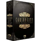 Quined Games Jeu de cartes Carson City de - jeu de société stratégique pour 2 à 6 joueurs
