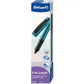 Pelikan roller Pina Colada petrol+1 cartouche d'encre boîte pliante