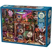 Cobble Hill Puzzle Pièces XXL - Cabinet de curiosités - Random Cut - 500 à 999 pièces
