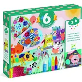 Djeco Jeu créatif La maison des animaux,