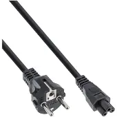 InLine 4043718088379 Noir 5 m Prise d'alimentation type F Coupleur C5