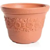 Prosperplast 34l Sunny Collection 46x46x35.5 Cm Flowerpot Beige