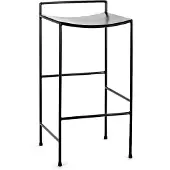 Serax Tabouret de Bar Nello Black Metal Sculptures