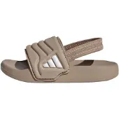Adidas Chaussures ouvertes 'Adilette 2.0' noisette / blanc cassé