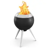 Höfats MOON 55 Feuerkorb mit hohem und niedrigem Fuss