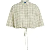 Karl lagerfeld JEANS Chemisier beige clair / vert clair