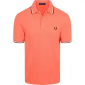 Fred perry Polo Twin Tipped M3600 04C Rose taille L