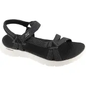 SKECHERS Sandales Go Walk Flex - Sublime 141451-BKW, Sandales, Femme, Noir