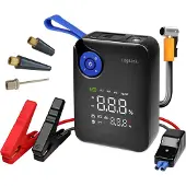 Logilink Démarreur de batterie portable 4 en 1 avec compresseur d'air