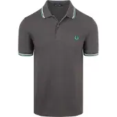 Fred perry Polo Twin Tipped M3600 Gris 85B