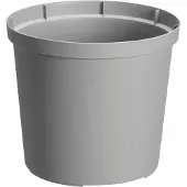 Orthex 2539015 pot de fleurs CULTIVATE, diamètre : 240 mm, gris