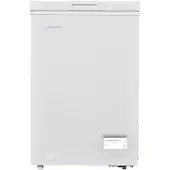 Heinner HCF-HM100CE++, 98 l, 6 kg/24h, 40 dB, E, blanc