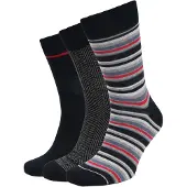 Suitable Chaussettes Lot de 3 Imprimé Marine Multicolore
