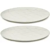 Serax Zuma Assiette de Service - Lot de 2 Salt