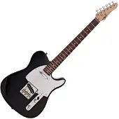 Gear4Music Guitare Électrique Knoxville par Noire