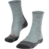 Falke - Chaussettes de randonnée - TK2 Explore W Melange Smoke Blue pour Femme en Laine - Taille 35-36 - Bleu