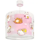 DALBER Suspension enfant Kawaii Friends Lueur rose dans le noir