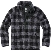Brandit Veste en polaire gris / anthracite