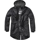 Brandit Parka mi-saison 'Marsh Lake' noir