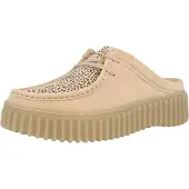 Clarks Sabots 'Torhill' camel / brun foncé