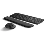 HP Clavier, souris et repose-poignet sans fil 580C noir - Azerty