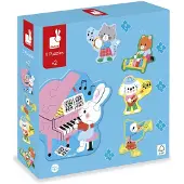 Janod 5 Puzzles Évolutifs Musiques