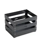 Höfats Cheminée et grill stylisés CRATE caisse à bois
