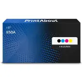 PrintAbout Toner compatible pour HP 650A (CE270A) - Noir