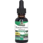 Natures Answer , Extrait de Fleur d'Hysope, Sans Alcool, 2 000 mg, 1 fl oz (30 ml)
