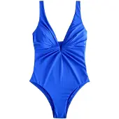 Next Maillot de bain bleu