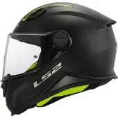 LS2 LS2FF812KidSolidMatNoirEnfantCasqueIntégral Taille S