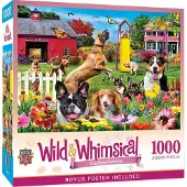 Master Pieces Puzzle Wild &amp; Whimsical - Dog Gone Good Day - 1000 pièces
