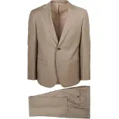Suitable Costume Sharkskin Laine Sable