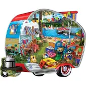 Master Pieces Puzzle Happy Campers 1000 pièces multicolore