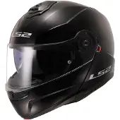 LS2 Casque modulable LS2 FF908 STROBE II Solid Noir brillant taille L