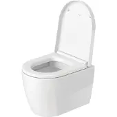 Duravit ME by Starck Abattant Compact avec couvercle et quickrelease blanc 0020110000
