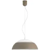 Eglo Lampe suspendue Marghera taupe Ø 65cm