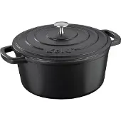 kela Calido Cocotte à Braiser 26 cm Noir