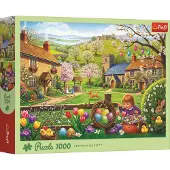 Trefl PUZZLE 1000 La chasse aux œufs de Pâques 10977