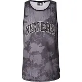New Era 60856188 Sleeveless T-shirt Gris L Homme